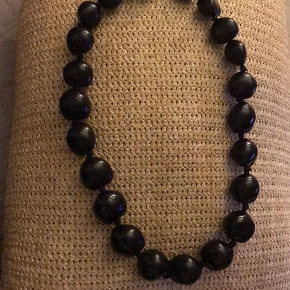 Hawaiian Black Kola Necklace